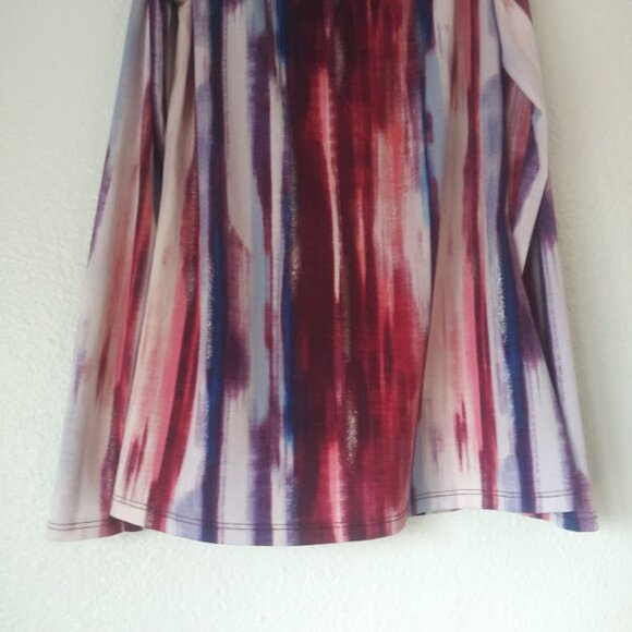 Jennifer Lopez multicolored striped XS women's striped blouse - Picture 6 of 13